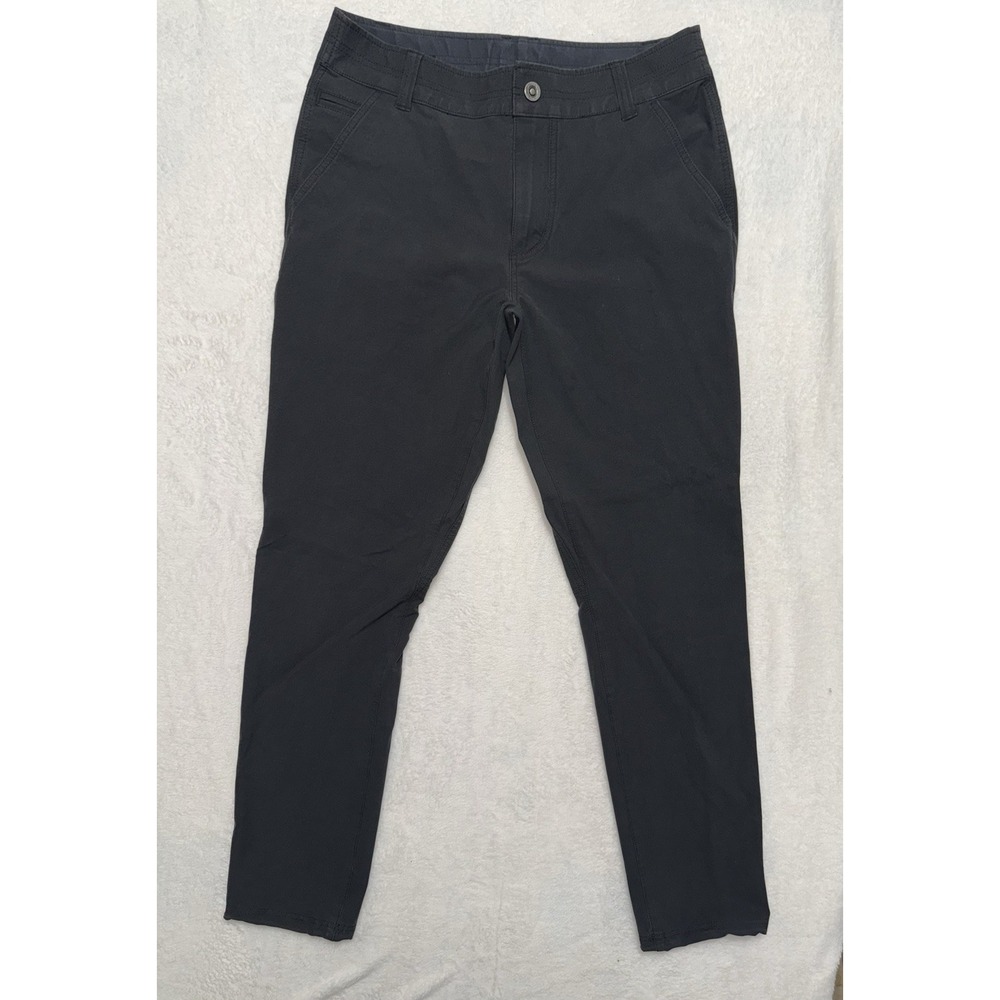 Kuhl Men's Pants Renegade Afire Black Nylon Stretch Hiking Outdoors Size 32